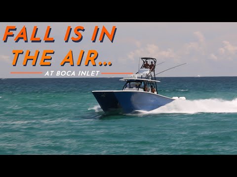 FALL IS IN THE AIR... / BOCA RATON INLET BOAT VIDEOS / CUSTOM YACHT SHIRTS