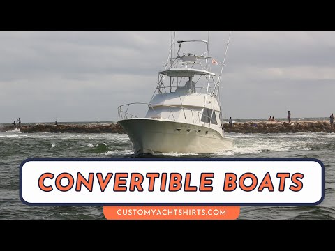 CONVERTIBLE BOATS / BOCA RATON INLET BOAT VIDEOS / CUSTOM YACHT SHIRTS