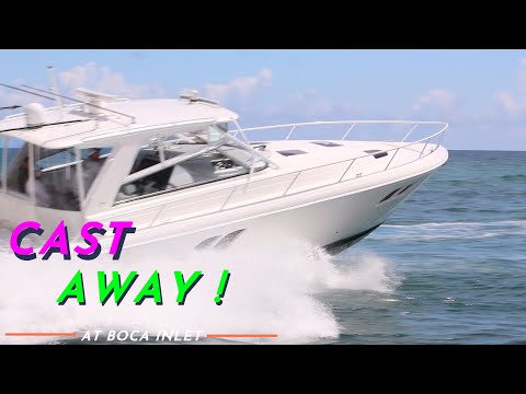CAST AWAY / BOCA RATON INLET BOAT VIDEOS / CUSTOM YACHT SHIRTS