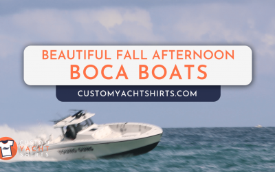 Boats on a Beautiful Fall Afternoon at Boca Inlet