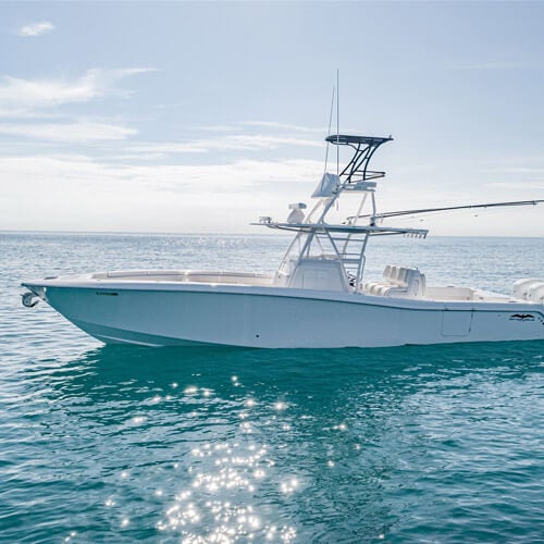 The Original Photo of the 39' Invincible FIshing Machine