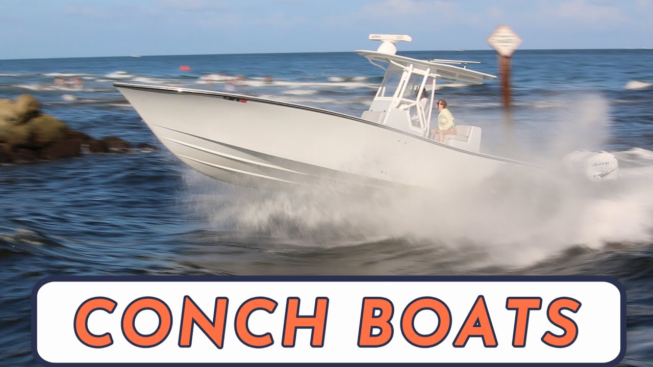 Conch Boats | Conch Boats in Action Video | Custom Yacht Shirts