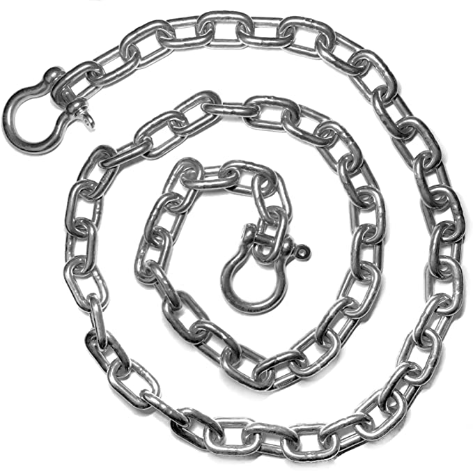 The US Stainless 6-foot anchor chain
