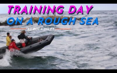 TRAINING DAY ON A ROUGH SEA