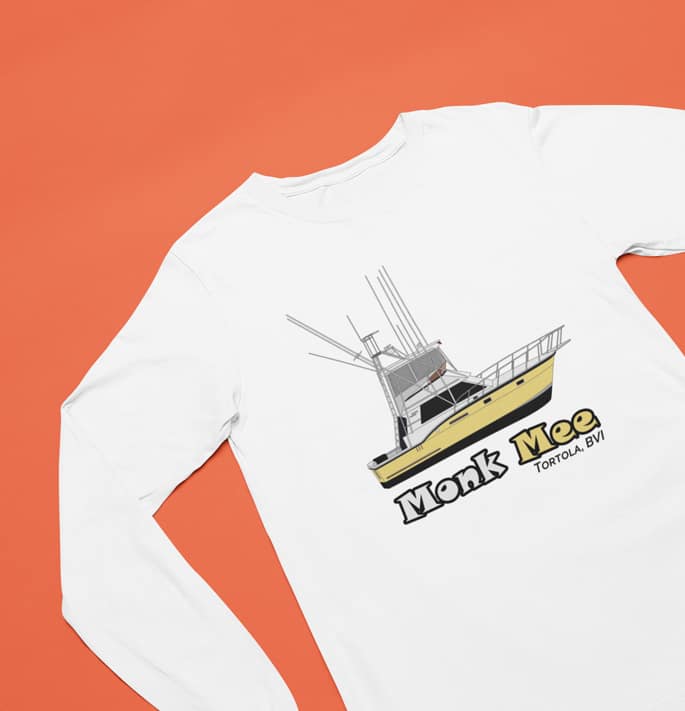 25 Boat. Long sleeve shirt design ideas