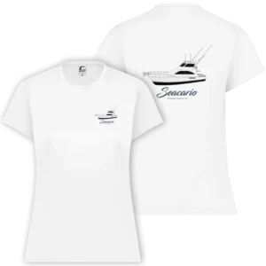The ladies performance short sleeve shirt from Custom Yacht Shirts