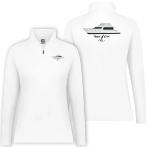 Ladies Performance Custom Boat Quarter Zip Pullover