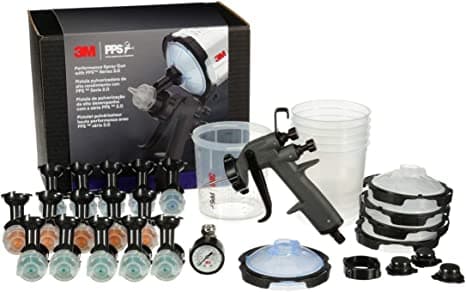 An image of a 3M performance spray gun starter kit available on Amazon.