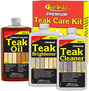 An image of the teak care kit from star brite available on Amazon.com