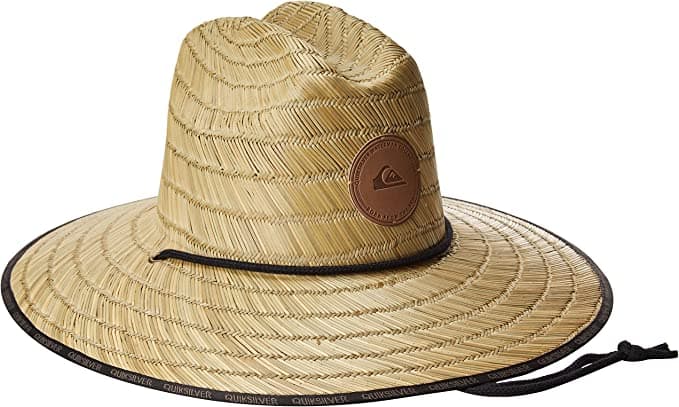An image of the Quiksilver straw sun hat available on Amazon.com