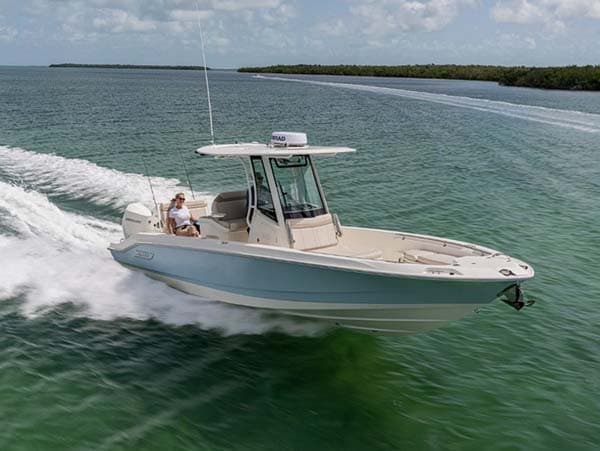 An image of a Boston Whaler Center COnsole Boat