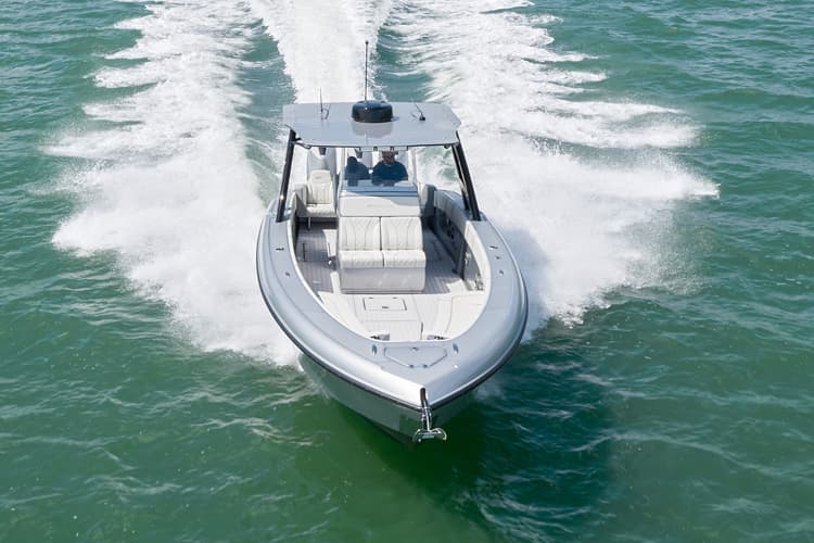 An image of the Midnight Express 34 Open Center Console
