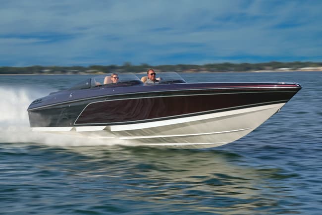 An image of a Donzi D38 ZRC Powerboat