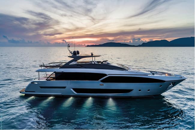 An image of a Riva Motor Yacht