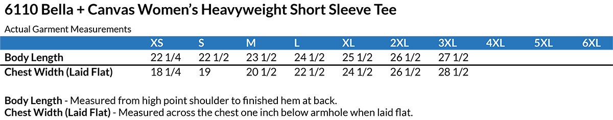 Womens Premium Shirt Sizing Guide Women's Premium Short Sleeve Shirt Sizing Guide