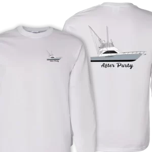 Gildan Longsleeve Double Sided custom boat shirts with CYS.