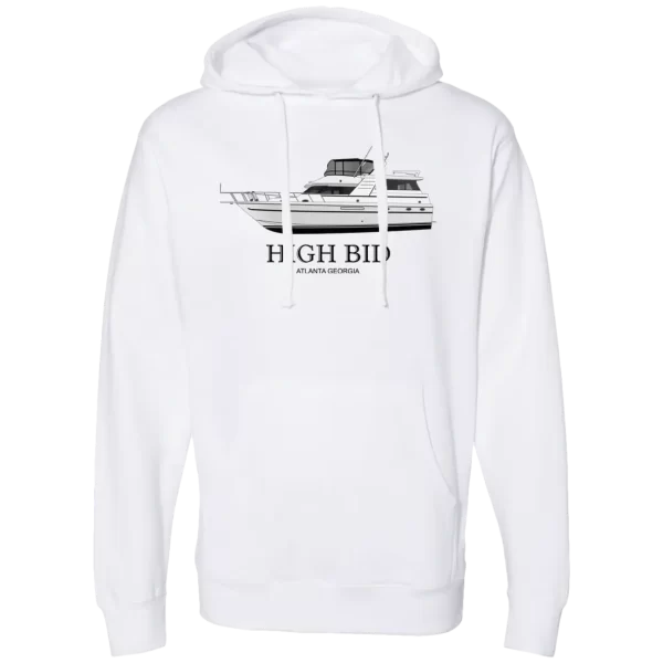 Frontprint Independent Trading Co hoodie in white