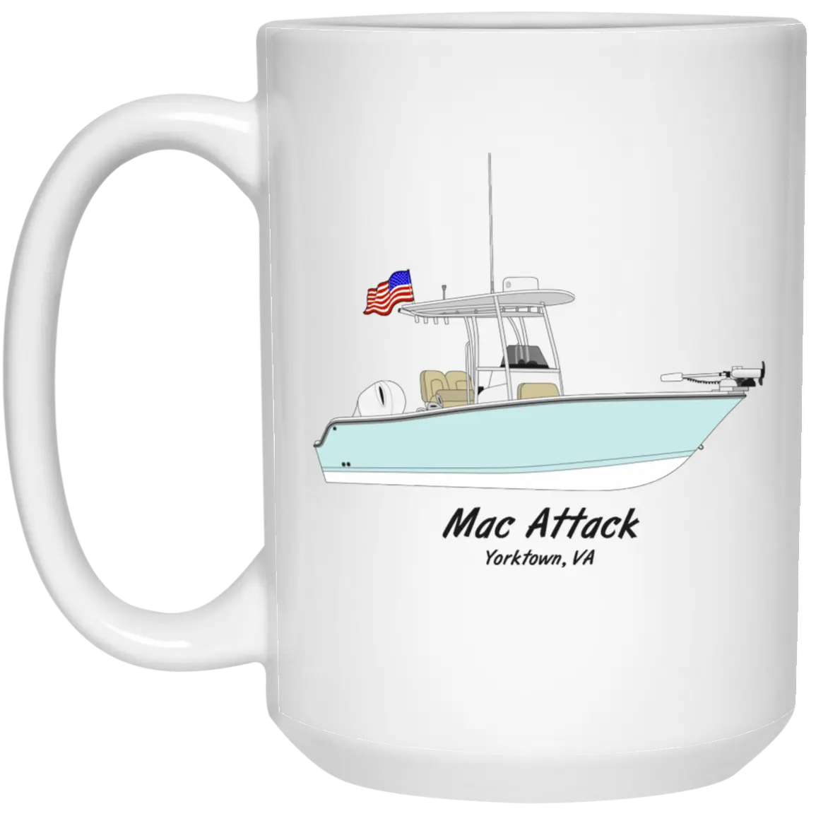 Custom Boat Coffee Mugs | Custom Boating Accessories | Custom Yacht Shirts