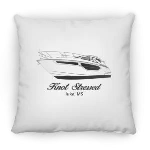18 inch Custom Boat Pillows from Custom Yacht Shirts