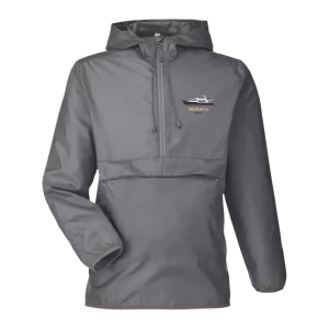 The Team 365 Adult Zone Anorak Jacket in Graphite.