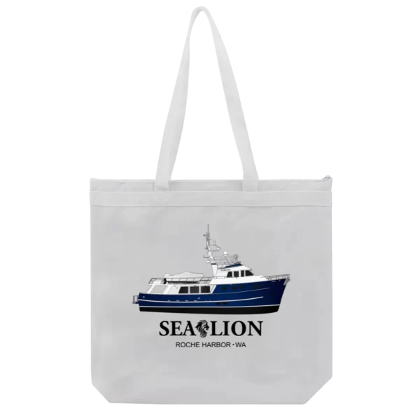 The Libery Bags Large Tote in White