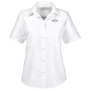 THe Harriton Ladies Key West Shirt in White