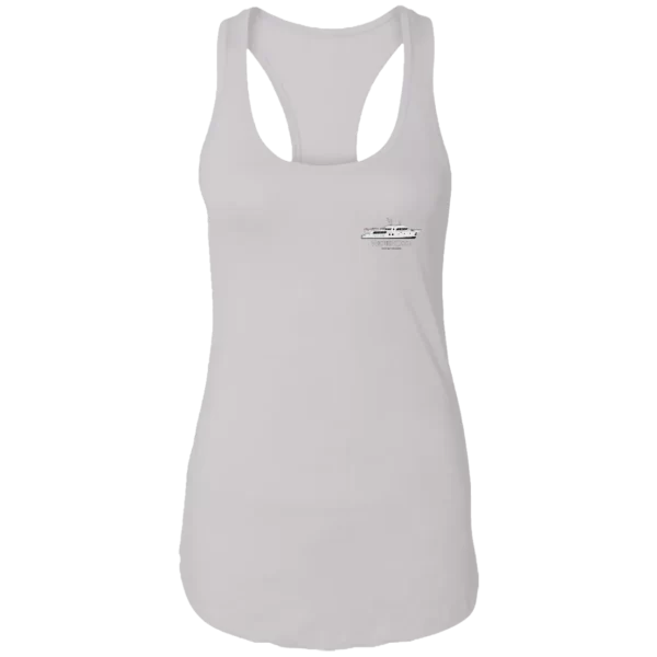 The NExt Level NL1533 ladies ideal racerback in white