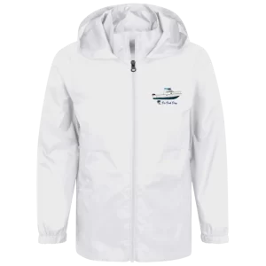 The Team 365 Youth Protect Lightweight Jacket in White