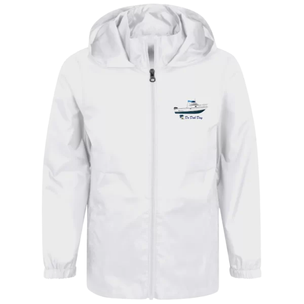 The Team 365 Youth Protect Lightweight Jacket in White