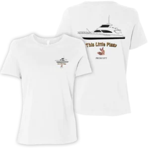 Ladies Relaxed Fit Cotton Custom Boat Shirts from Custom Yacht Shirts