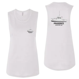 Ladies Flowy Muscle Shirt from Custom Yacht Shirts