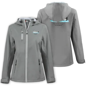 Ladies Full Zip Hooded Heavyweather Jacket