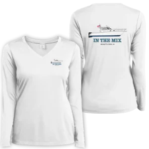 Ladies Performance LOng SLeeve CUstom Boat SHirts from Custom Yacht Shirts