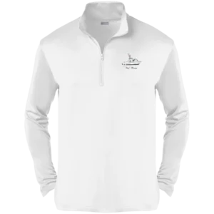 The Mens Performance Custom Boat Quarter Zip from Custom Yacht Shirts