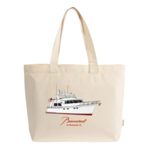 Essential Canvas Zip Tote Bags from Custom Yacht Shirts