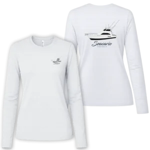 Ladies Longsleeve Cotton Tshirts from Custom Yacht Shirts